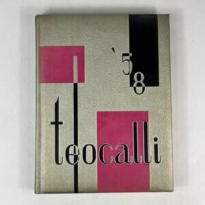 1958 Mark Keppel High School Annual Yearbook Alhambra CA Teocalli Monterey Park